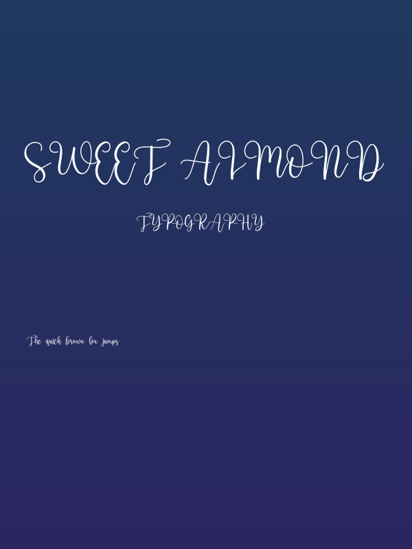 Sweet Almond Poster