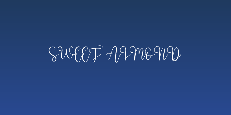 Sweet Almond Social Header