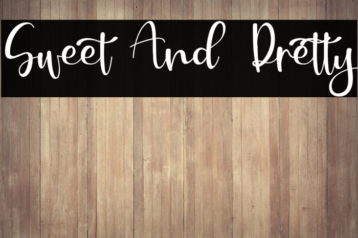 Sweet And  Pretty Example 1