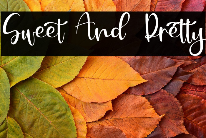 Sweet And  Pretty Example 2