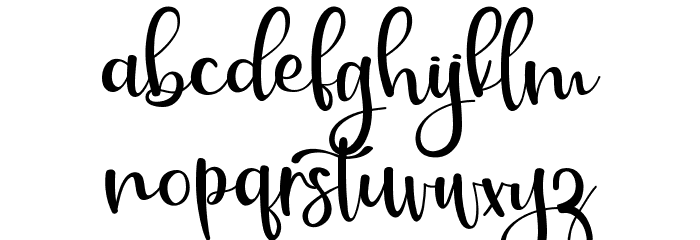 Красивый шрифт prettyfont net