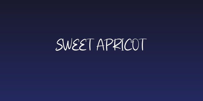 Sweet Apricot Social Header