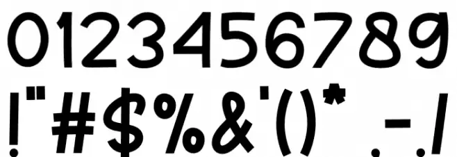 Sweet Autumn Font OTHER CHARS