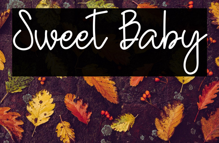 Sweet Baby Example 1