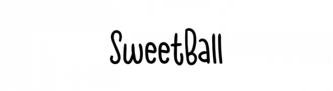 Sweet Ball  Fuentes Gratis Descargar