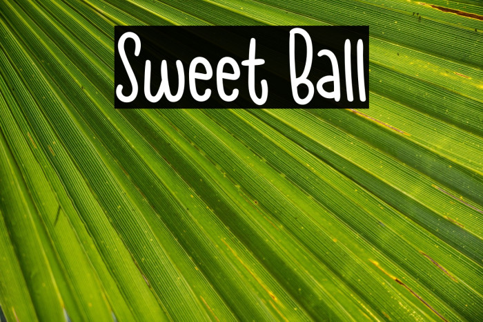 Sweet Ball Example 3