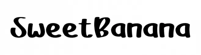 Sweet Banana  Fuentes Gratis Descargar