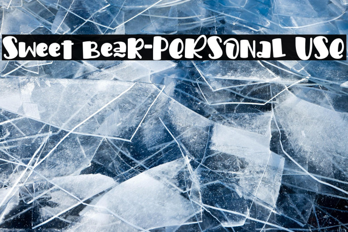 Sweet Bear-PERSONAL USE Example 1