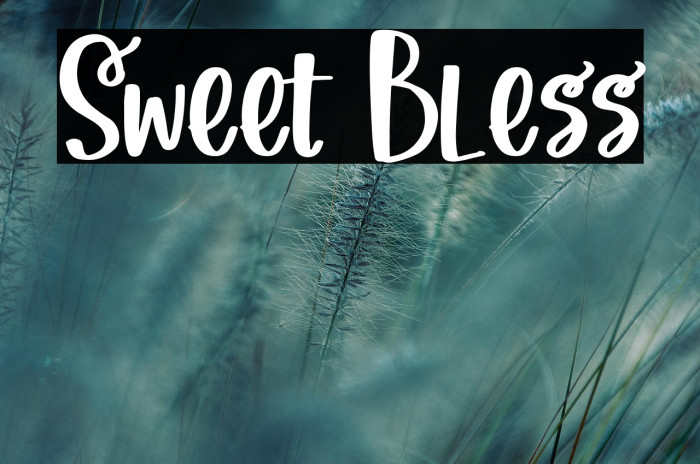 Sweet Bless Example 3