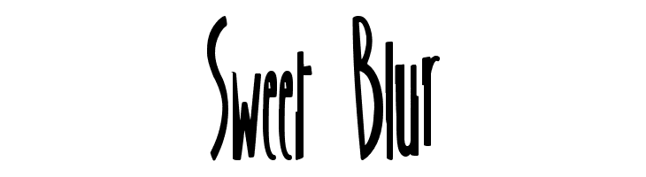 Sweet Blur  Free Fonts Download