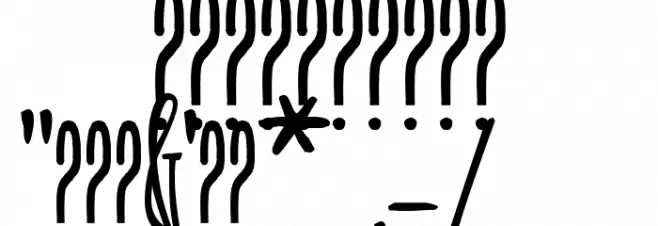 Sweet Blur Font OTHER CHARS