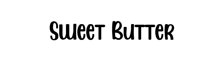 Sweet Butter  Free Fonts Download