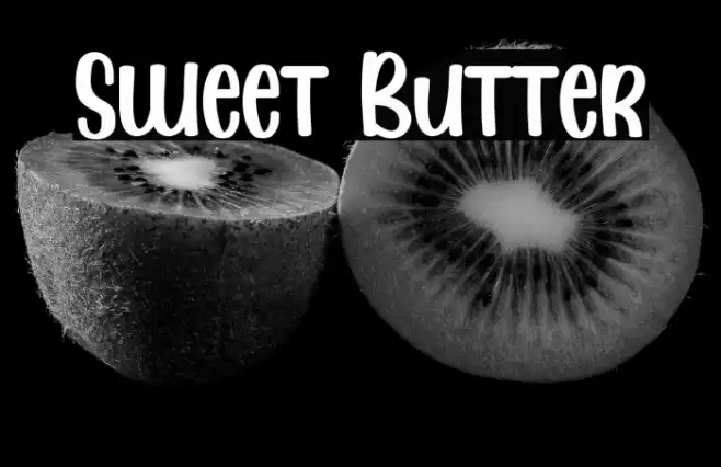 Sweet Butter Font examples