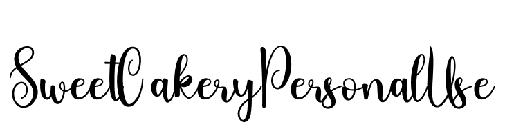 Sweet Cakery Personal Use  Fuentes Gratis Descargar