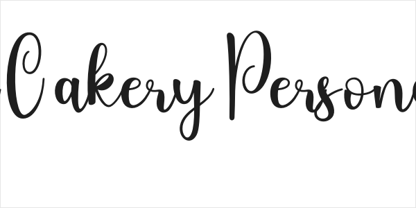 Sweet Cakery Personal Use Logo