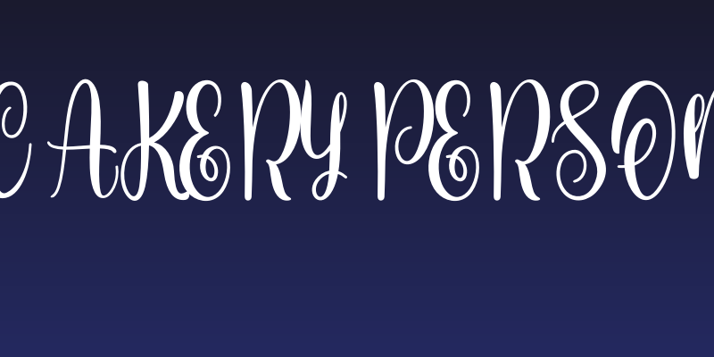 Sweet Cakery Personal Use Social Header