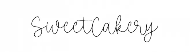 Sweet Cakery  les polices de caractères gratuit tlcharger