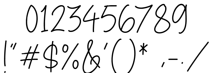 Sweet Candies Font OTHER CHARS