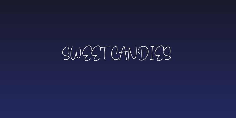 Sweet Candies Social Header