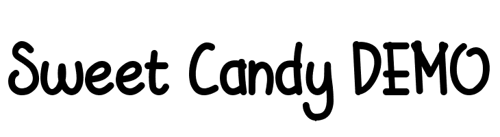 Sweet Candy DEMO  नि: शुल्क फ़ॉन्ट्स डाउनलोड