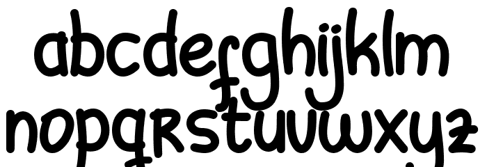 Sweet Candy DEMO Font LOWERCASE