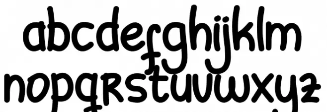 Sweet Candy DEMO Font LOWERCASE