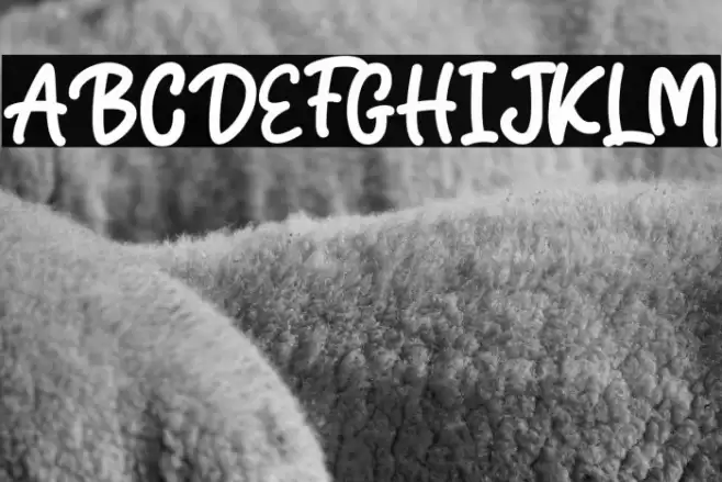 Sweet Candy Font examples