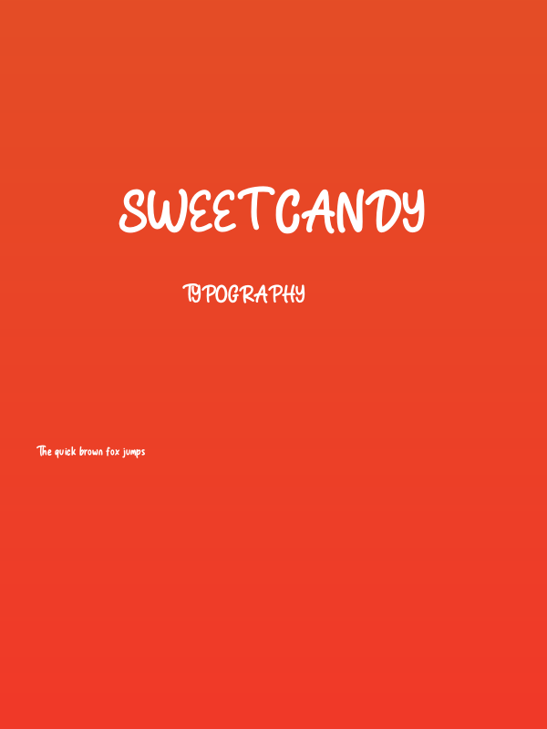 Sweet Candy Poster