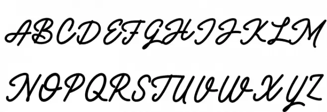 Sweet Candy Schriftart Groß
