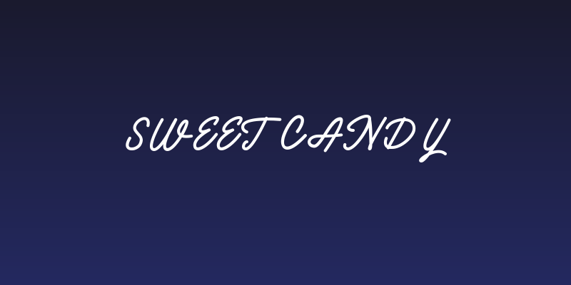 Sweet Candy Social Header