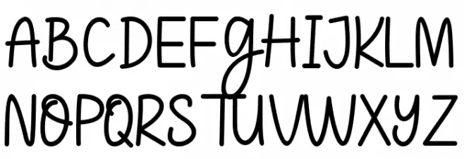 Sweet Charlie Schriftart Groß