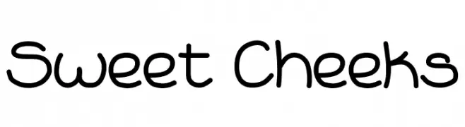 Sweet Cheeks  تنزيل الخطوط