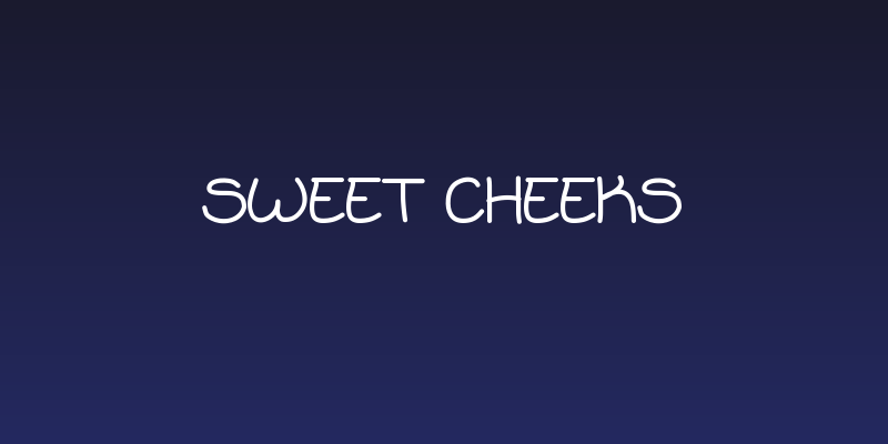 Sweet Cheeks Social Header
