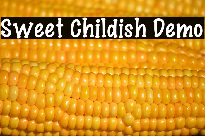 Sweet Childish Demo Example 3