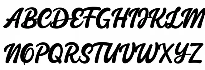 Sweet Chili Regular Schriftart Groß