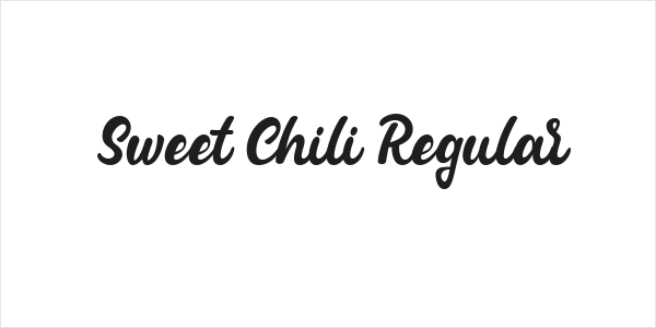 Sweet Chili Regular Logo