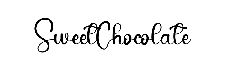 Sweet Chocolate  नि: शुल्क फ़ॉन्ट्स डाउनलोड