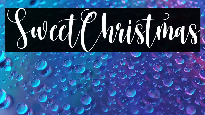 Sweet Christmas Example 3