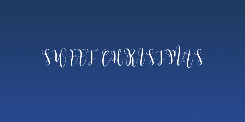 Sweet Christmas Social Header