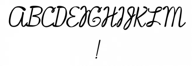 Sweet Coffee Font OTHER CHARS