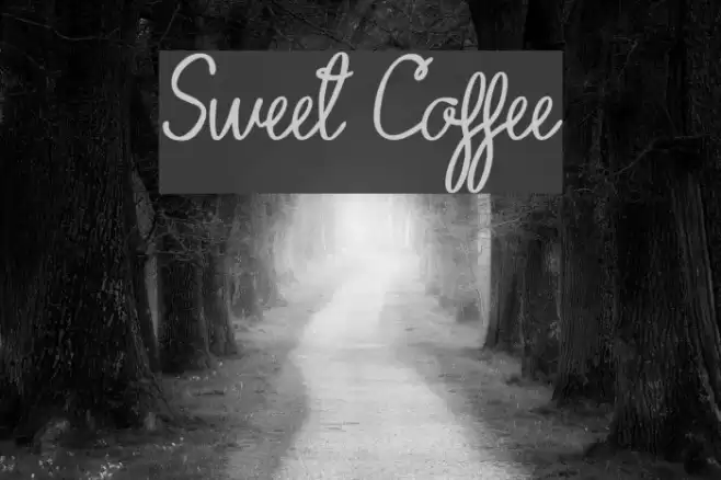 Sweet Coffee Font examples