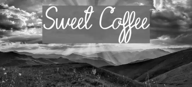 Sweet Coffee Font examples