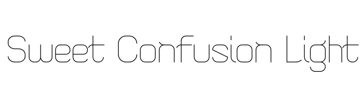 Sweet Confusion Light  Descarca Fonturi Gratis
