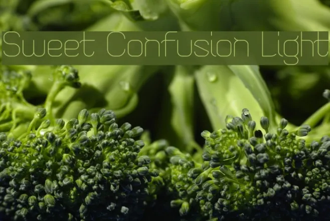 Sweet Confusion Light Example 1