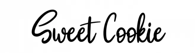 Sweet Cookie Шрифта
