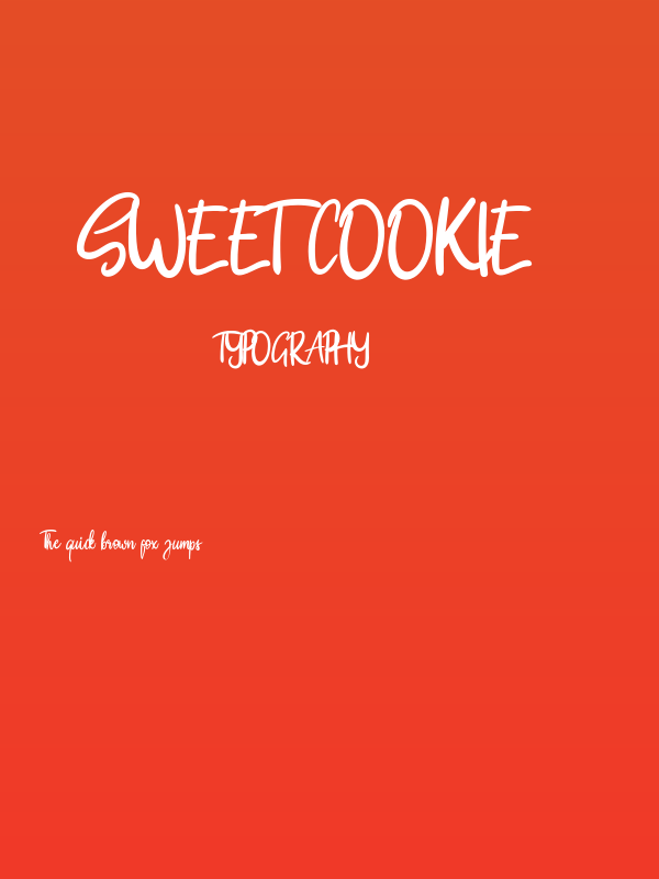 Sweet Cookie Poster