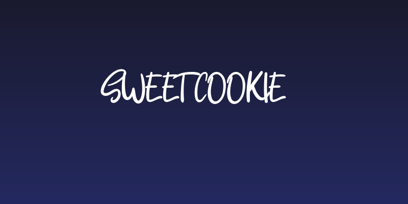 Sweet Cookie Social Header