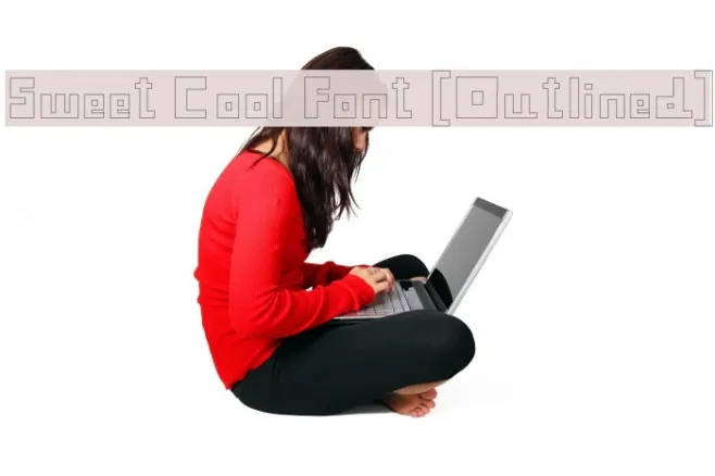 Sweet Cool Font [Outlined] Example 2
