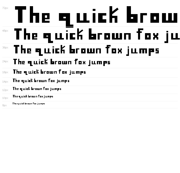 Sweet Cool Font Waterfall