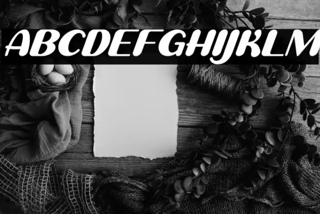 Sweet Creamy Italic Font examples